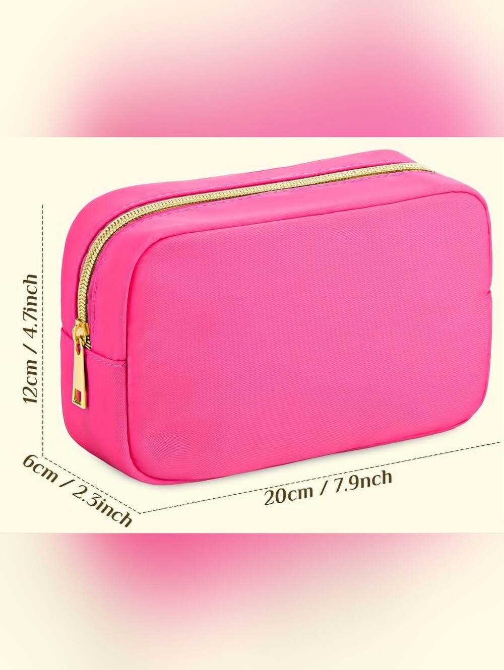 "The Real Housewives Of Poshmark" Nylon Cosmetic Pouch w/ Zipper (PICK 1) - Picture 12 of 14